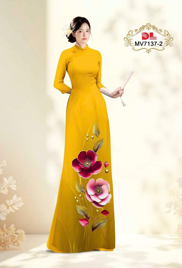 Vải Áo Dài Vai ao dai dep AD