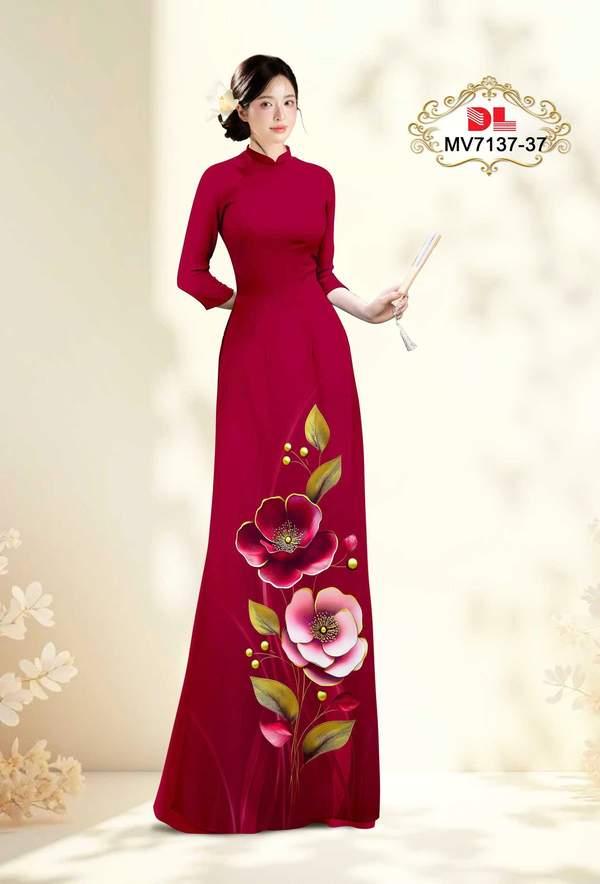 Vải Áo Dài Vai ao dai dep AD