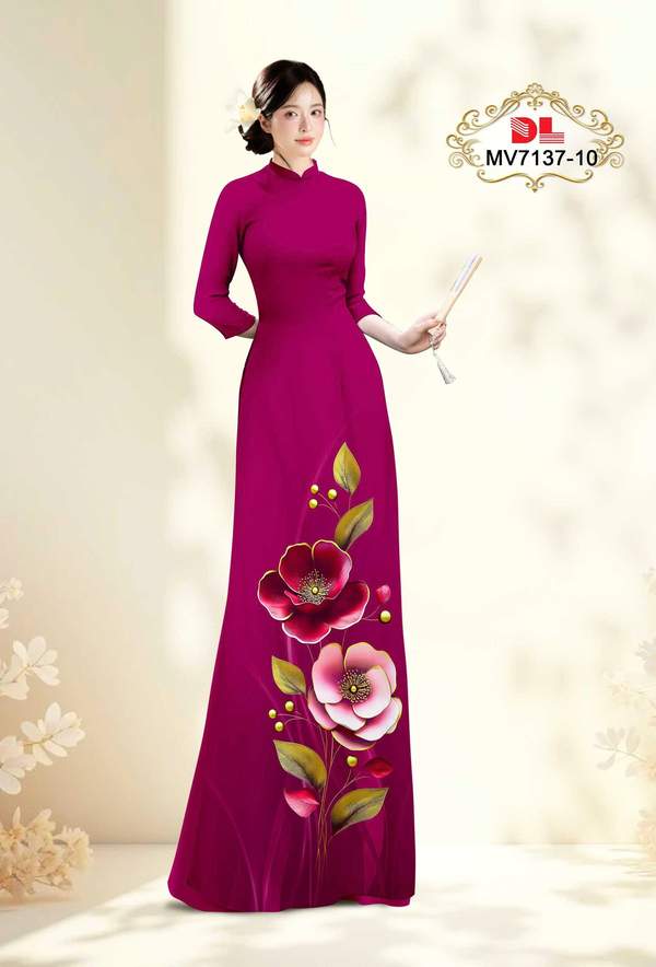 Vải Áo Dài Vai ao dai dep AD