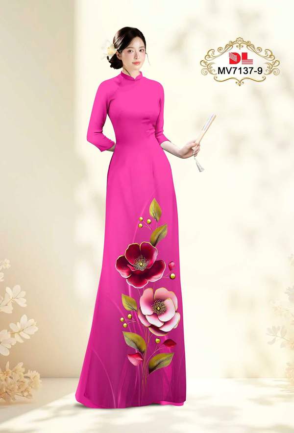 Vải Áo Dài Vai ao dai dep AD