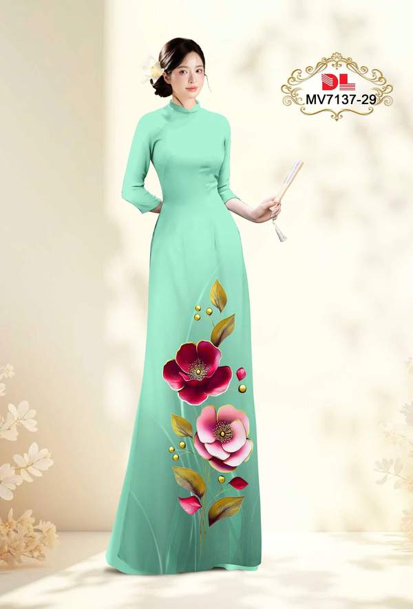 Vải Áo Dài Vai ao dai dep AD