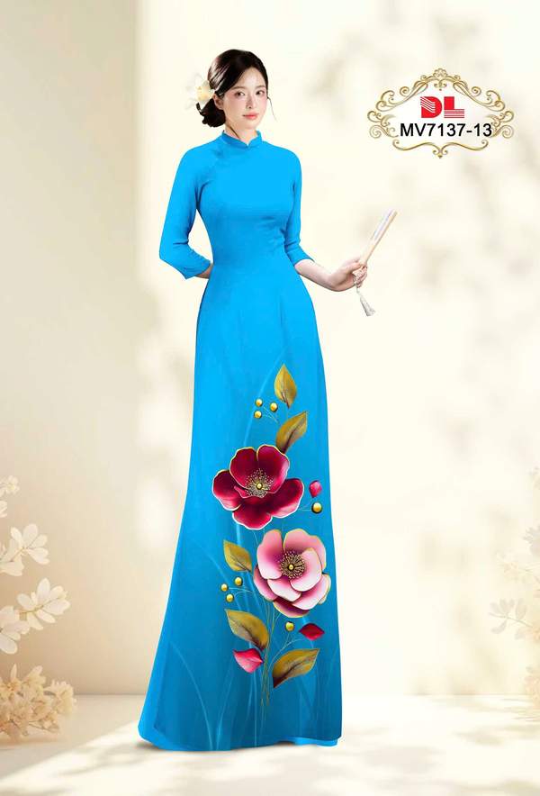 Vải Áo Dài Vai ao dai dep AD
