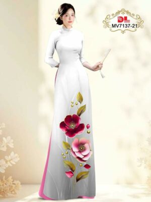 Vải Áo Dài Vai ao dai dep AD