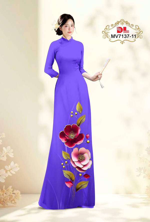 Vải Áo Dài Vai ao dai dep AD