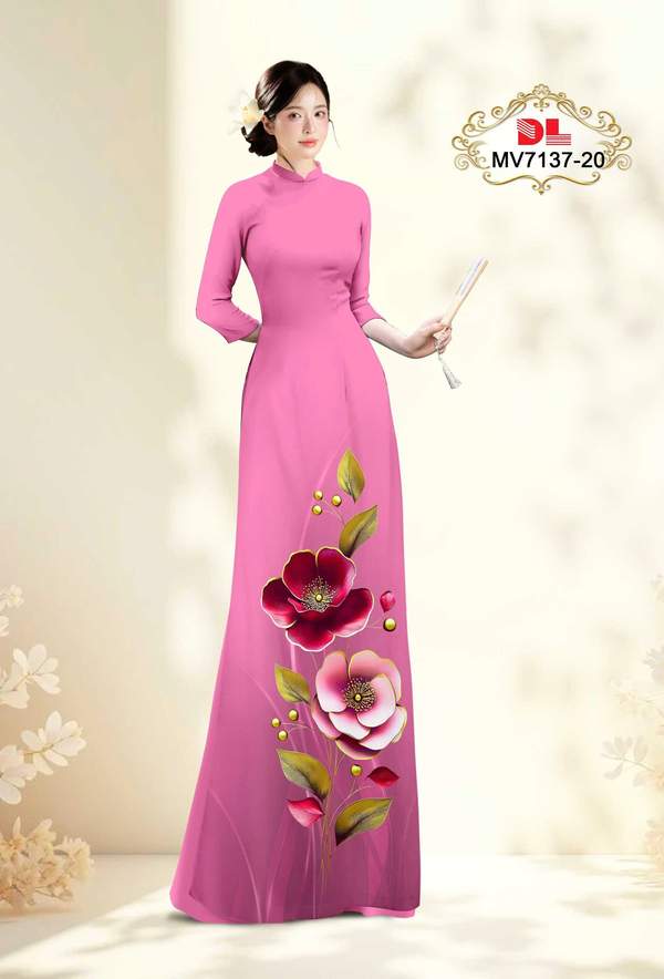 Vải Áo Dài Vai ao dai dep AD