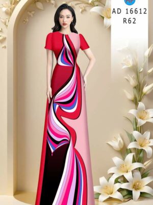 Vải Áo Dài Hoa Văn AD 16612