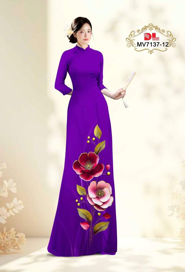 Vải Áo Dài Vai ao dai dep AD