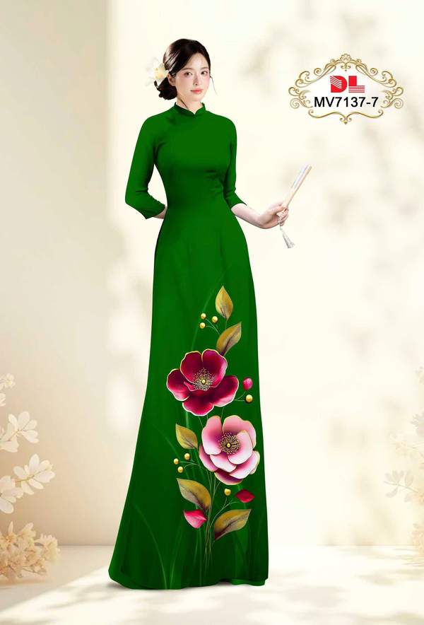 Vải Áo Dài Vai ao dai dep AD