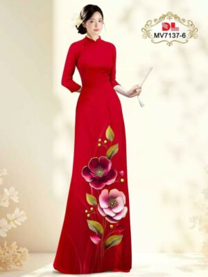 Vải Áo Dài Vai ao dai dep AD
