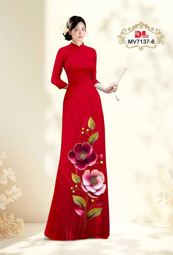 Vải Áo Dài Vai ao dai dep AD