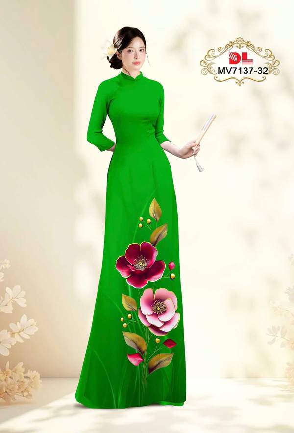 Vải Áo Dài Vai ao dai dep AD