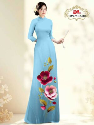 Vải Áo Dài Vai ao dai dep AD
