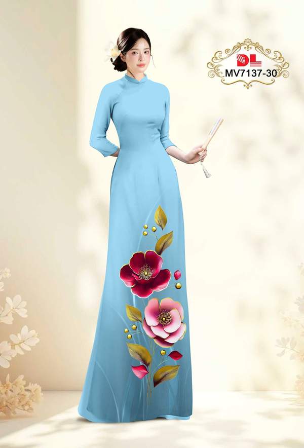 Vải Áo Dài Vai ao dai dep AD