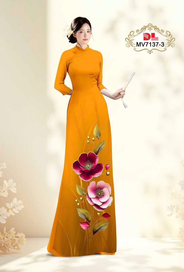 Vải Áo Dài Vai ao dai dep AD
