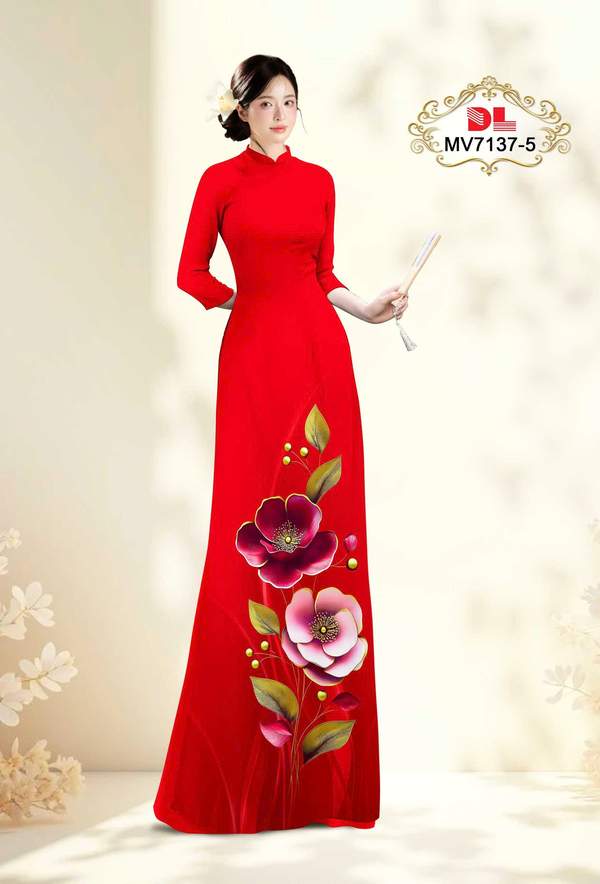 Vải Áo Dài Vai ao dai dep AD