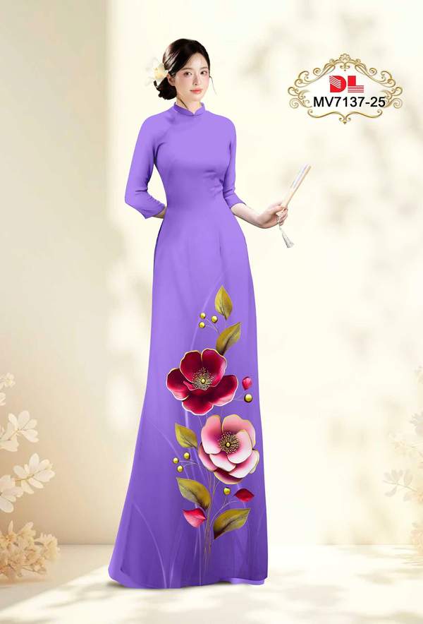 Vải Áo Dài Vai ao dai dep AD
