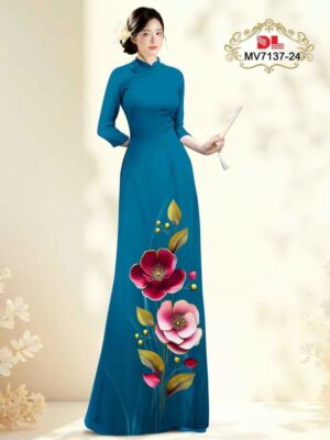 Vải Áo Dài Vai ao dai dep AD