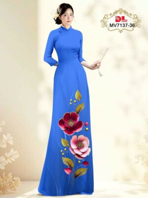 Vải Áo Dài Vai ao dai dep AD
