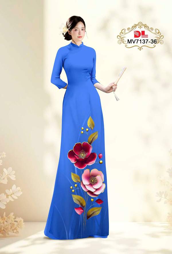 Vải Áo Dài Vai ao dai dep AD