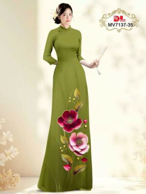 Vải Áo Dài Vai ao dai dep AD