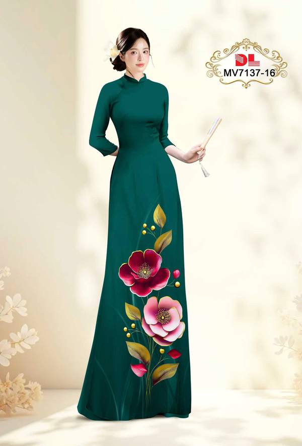 Vải Áo Dài Vai ao dai dep AD
