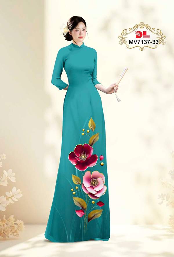 Vải Áo Dài Vai ao dai dep AD