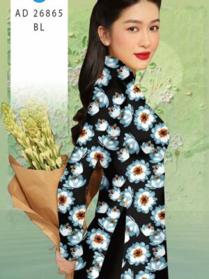 Vải Áo Dài Hoa Đều AD 26865