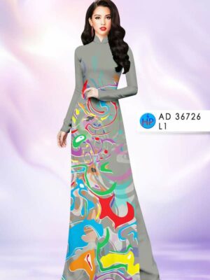 Vải Áo Dài Hoa Văn AD 36726