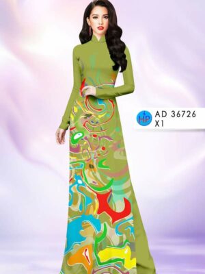 Vải Áo Dài Hoa Văn AD 36726