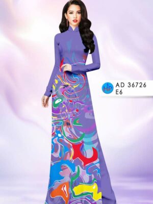 Vải Áo Dài Hoa Văn AD 36726