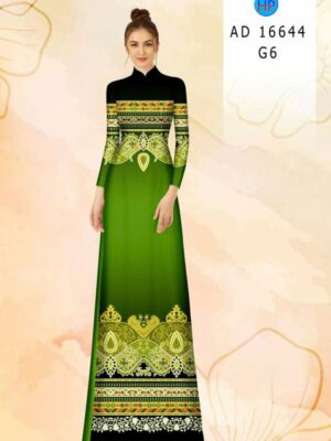 Vải Áo Dài Hoa Văn AD 16644