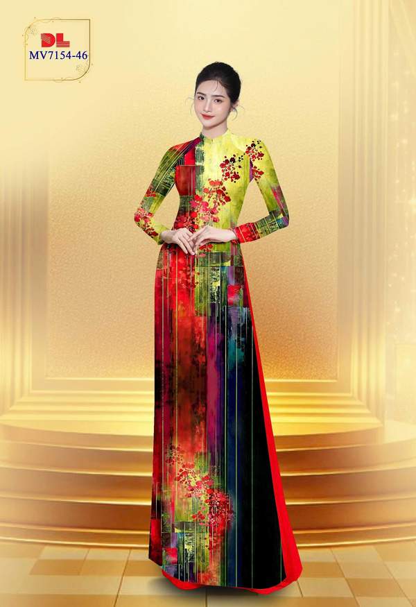 Vải Áo Dài Vai ao dai dep AD