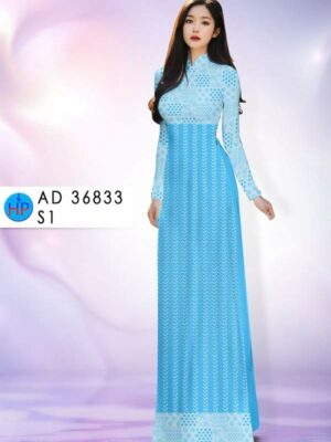 Vải Áo Dài Hoa Văn AD 36833