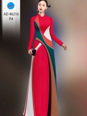Vải Áo Dài Hoa Văn AD 46216