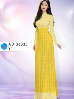 Vải Áo Dài Hoa Văn AD 36833