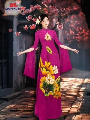 Vải Áo Dài Vai ao dai dep AD
