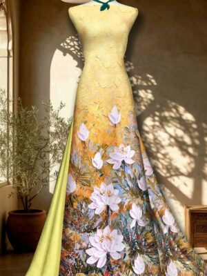 Vải Áo Dài Vai ao dai dep AD