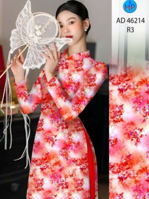 Vải Áo Dài Hoa Đều AD 46214