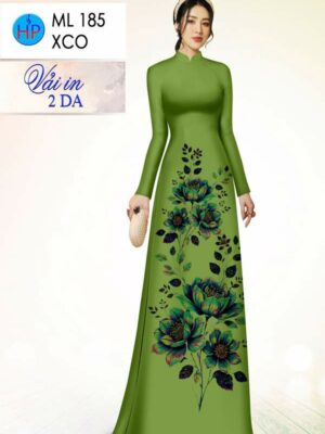 Vải Áo Dài Hoa Sen AD ML185