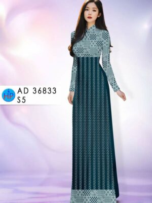 Vải Áo Dài Hoa Văn AD 36833