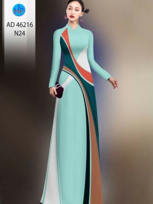 Vải Áo Dài Hoa Văn AD 46216