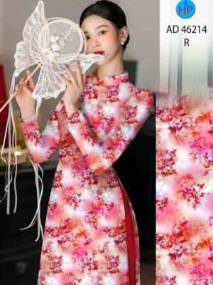 Vải Áo Dài Hoa Đều AD 46214