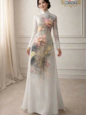 Vải Áo Dài Vai ao dai dep AD