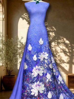 Vải Áo Dài Vai ao dai dep AD