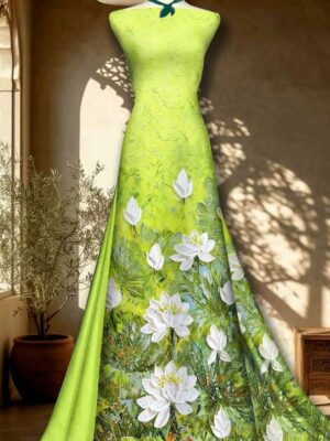 Vải Áo Dài Vai ao dai dep AD