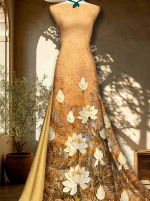 Vải Áo Dài Vai ao dai dep AD