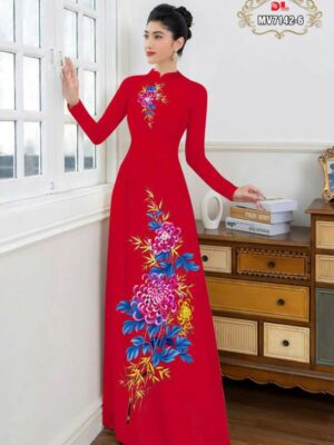 Vải Áo Dài Vai ao dai dep AD