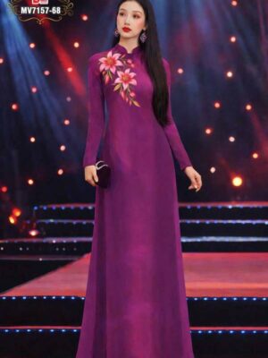 Vải Áo Dài Vai ao dai dep AD