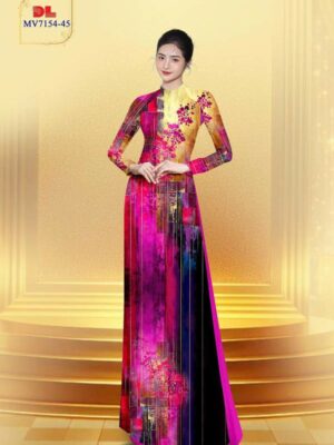 Vải Áo Dài Vai ao dai dep AD