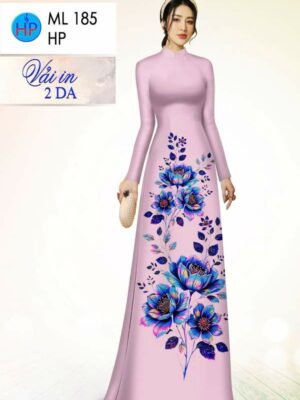 Vải Áo Dài Hoa Sen AD ML185